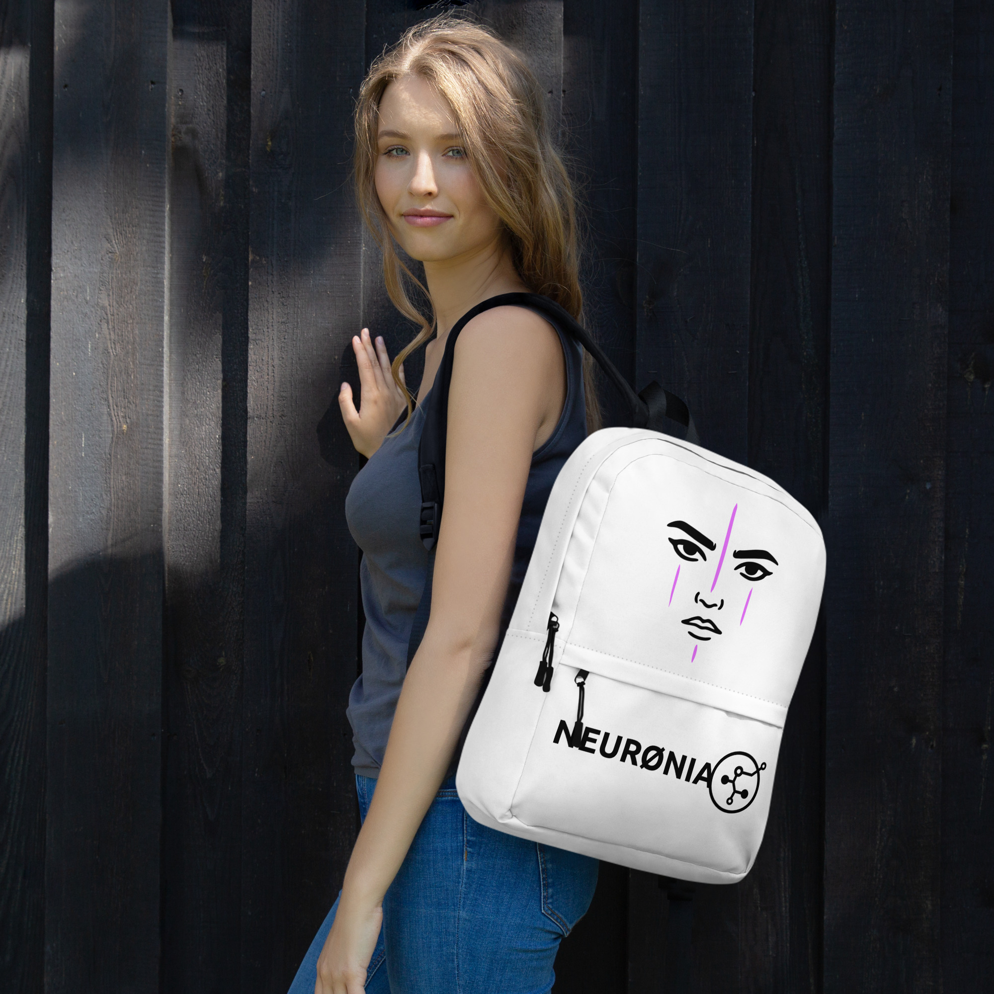 NEURØNIA Lyra Face Backpack - Image 3