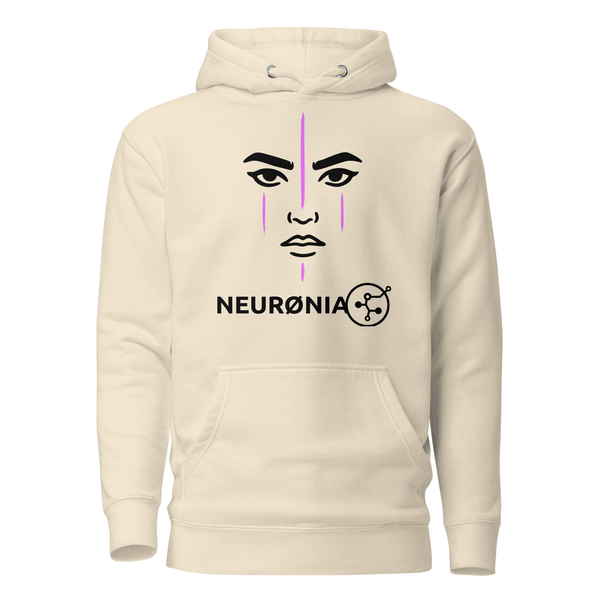 NEURØNIA Lyra Face Hoodie - Image 10