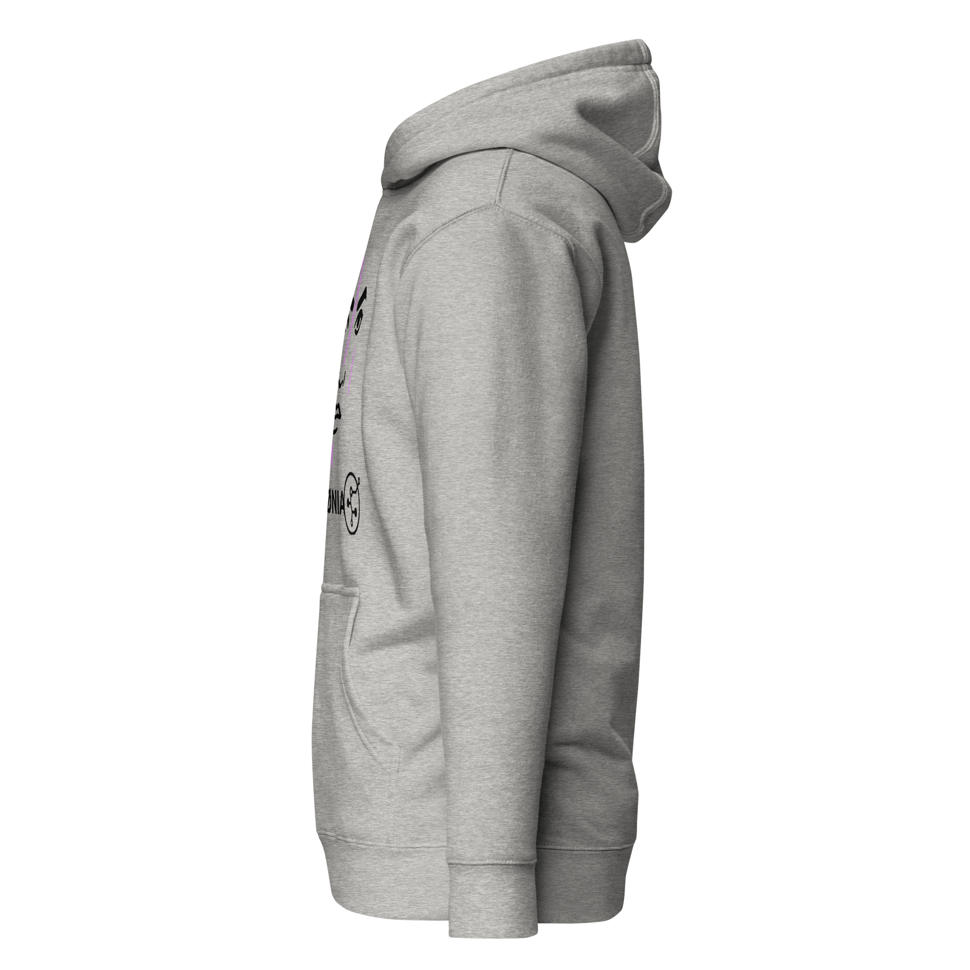 NEURØNIA Lyra Face Hoodie - Image 3
