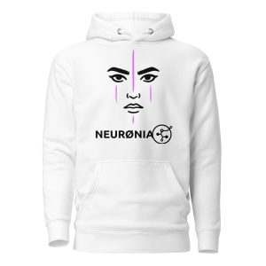 NEURØNIA Lyra Face Hoodie
